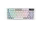 【ROG】 Azoth 客製化無線三模電競鍵盤 三模式連接 白色 人體工學/NX 機械軸/PBT 雙鍵帽-茶軸