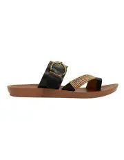 [Sandler] Geneva Black Smooth Sandals