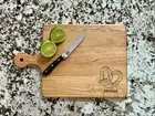 Pretzel Cutting Board | Bread Cheese Meat Charcuterie Board | Custom Serving