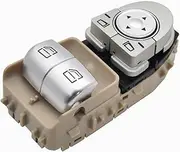 Window Master Control Switch for C-Class for V&ito for V&iano C43 C63 C180 W447 A2059050302 2059057011 CAR Driver's Side Window Lifter Switch Window Lifter Switch(Color:Beige B)