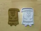 Towelie Cookie Cutter & Embosser For Fondant Playdough.