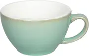 Loveramics Cafe Latte Egg Cup and Saucer, Basil, 300 ml Capacity (Set of 6)