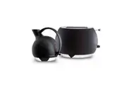 Bugatti Italy Romeo Toaster and Giulietta Kettle Set - Black