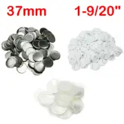 37mm Blank Metal/ABS Pin Badge Button Supplies for Badge Maker Machine