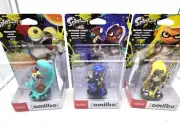 Nintendo Amiibo - Splatoon 3 SMALLFRY / INKLING (YELLOW) / OCTOLING (PURPLE)