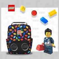 在飛比找有閑購物優惠-LEGO丹麥樂高經典人形積木小背包-彩色 20133-194