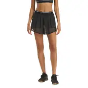 Reebok Team Knit Shorts Black Women's Gym/Exercise Sports Workout Bottoms