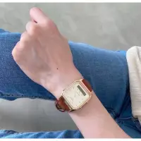 在飛比找蝦皮購物優惠-二手｜Casio 卡西歐 方形手錶 復古 AQ 230GA-