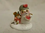 Wee Forest Folk Cool Friends Special Edition Silver M-287 Mouse Snow Retired