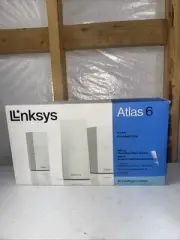 3-Pack Linksys Atlas 6 WiFi 6 Router AX3000 Dual-Band WiFi Mesh Wireless Router