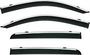 QVQOCUKS Car Window Visor Awning Shelters Compatible for KMC T8 Wind Deflectors for Trucks 2018+