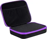 SHANGLIN Essential Oil Storage 30 Bottles Essential Oil Case, 5ml 10ml 15ml Essential Oil Bottle Organizer Perfume Oil Storage Holder Travel Case Portable for Travel&Home Use