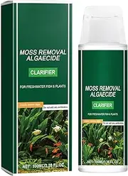 Fish Tank Algae Control | Water Algaecide for Swimming Pool | 100ml Algaecide and Clarifier with Measuring Cup, formulated for Small Ponds and Water Features