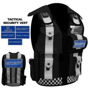 High Visibility Security Vest One Size Fit For All CCTV Dog Enforcement No Batch