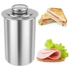 Large Capacity Ham Maker Stainless Steel Meat Press Cooker with Thermometer↙