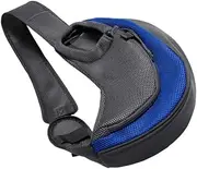 WEKAMOS Pet Carriers Dark Blue Single Shoulder Bag Durable Polyester Cross Body Cats Lightweight with Fashionable Decoration and Comfortable Wide Strap