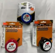 BELL Handlebar Sunlite I LOVE MY BIKE Blue, Black, Red