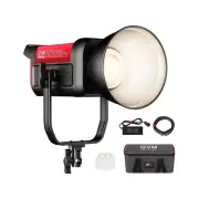 GVM Photography Lighting 300W Bi-Color Studio Lights with 45°Standard Refle