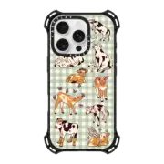 iPhone 16 Pro Bounce Case MagSafe Compatible Cow Gingham