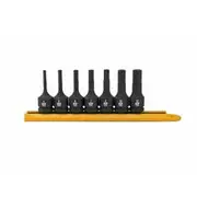 GearWrench 7 Piece 3/8” Drive Hex Bit Impact Metric Socket Set - 84912