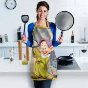 Dopey Dwarf Love Snow White And Seven Dwarfs Happy Mother's Day Apron