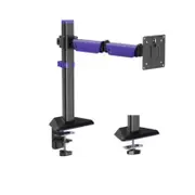 Brateck LDT89-C012 Amethyst Articulating Gaming Monitor Arm Matte Black(new)