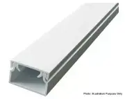 High-strength Cable Trunking Ducting Duct 4 metre Square shaped(White) all size