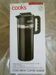 Cooks 1.9 Quart Cold Brew Coffee Maker *Stays Fresh Up to 14 Days *New In Box