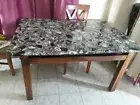 Rectangular Agate Table Top, Natural Agate Table, Agate Stone Dinner Table Decor