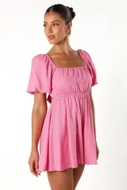 [PUP50] Leni Playsuit - Pink XS Pink