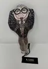 KAHRI by Kahrianne Kerr Painted Art Plush Pillow Doll Little Iris Apfel 10.5”