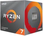 AMD Ryzen 7 3800X 3.9 GHz 8-Core AM4 Processor with Wraith Prism Cooler, 100-100000025BOX