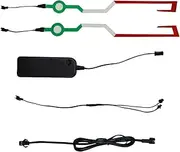 Motorcycle Helmet Light - Helmet Lamp - 3 Modes LED Accessories Decoration for Adults Women Motorbikes Bicycles Riding