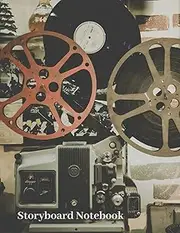 Storyboard Notebook: Film Notebook Sketchbook for Creative Storytellers, Directors, Animators, Filmmakers, Student, 4 frames per page, Narration Lines ... US Letter - Reels Storytelling Edition