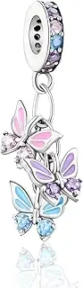 [ChenYuTe] 925 Sterling Silver Charms for Bracelets, Charms Pendants Compatible with Pandora European Bracelets and Necklace Women