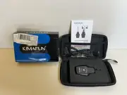 KIMAFUN Wireless Lavalier Microphone System, 2.4G Wireless Lapel Microphone