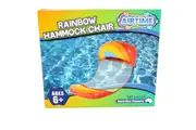 Airtime 127x63cm Rainbow Hammock Chair Beach/Pool Kids/Children Floating Lounge