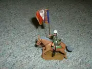 Britains DSG Herald 1/32 54mm Mounted French Dragoon - flag bearer