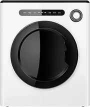 Portable Dryer, Digital Control Compact Laundry Dryer, for Small Spaces, RVs and Apartments, for Home Household Cloth Drying Baby Clothes,White