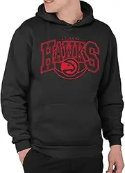 Junk Food Men's Standard x Monochromatic Arch-Officially Licensed NBA Adult Pullover Hooded Fleece Women