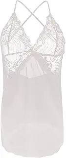 [Generic] Plus Size Camouflage Lingerie for Women Pajamas Lace Nightdress Silk Underwear Women Sleepwear Teddy Bodysuit Sexy Lingerie for Women for Sex Plus Size Lingerie Set 3X