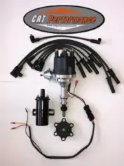 small cap FORD INLINE 6 170 200 250 HEI Distributor + 45K Can Coil + USA WIRES