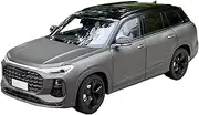 Scale Finished Model Car 1:18 Miniature Replica Cars for Audi Q6 2022 SUV Model Collectible Cars Diecast Vehicles Miniature Replica Car(Chrome)