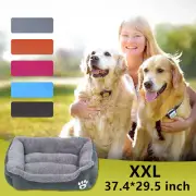 XXL Extra Large Pet Dog Cat Bed Puppy Cushion House Sleeping Kennel Mat Washable