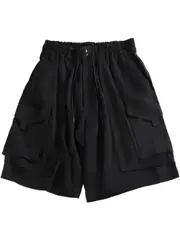 [Y-3] Y-3-Shorts Cargo In Rayon-Uomo L