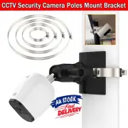 Pole/ Railing Mount for Arlo Camera ,Eufycam 360°Adjustable Bracket Clip Holder