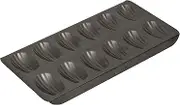 Bakemaster 12 Cup Non-Stick Madeleine Pan, Grey, 40020 3 cm*40 cm* 20 cm