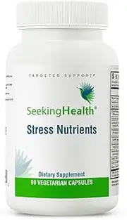 Seeking Health | Optimal Adrenal | Adrenal Support Supplement | 90 Vegetarian Capsules for Adrenal Health