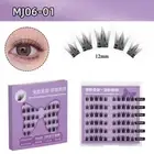 Press-on Individual Clusters Glue-free Lashes Eyelash Extension
