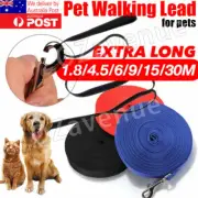 50ft/15m Long Dog Pet Puppy Lead Leash Training Obedience Recall Walk Tracking